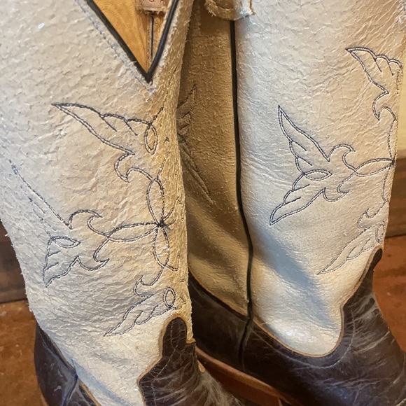 Teskey’s Leather Square Toe Boots - Picture 2 of 4